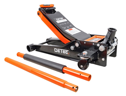 DeTec Quick Lift Wagenheber – 3 Tonnen, orange