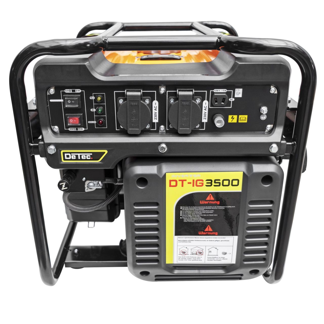 DeTec. DT-IG3500 Inverter Stromgenerator | 230V | 3500 Watt